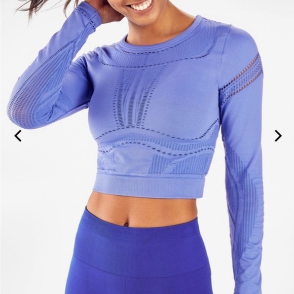 Fabletics Tops Fabletics Jaymee Mesh Long Sleeves Top Poshmark